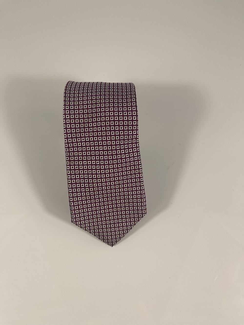 Charles Tyrwhitt Tie Men's Silk Geometric Squares Necktie Formal Wear Business